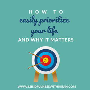how to easily prioritize your life